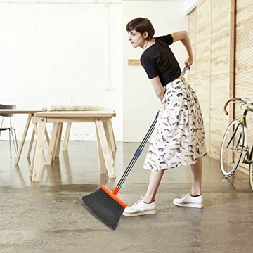 Kelamayi Extendable Broom and Dustpan Set for Easy Cleaning