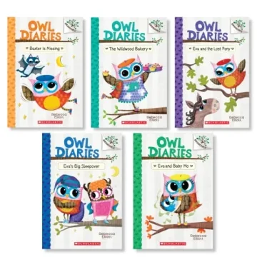 Owl Diaries Series Set for Early Readers - Books 6-10