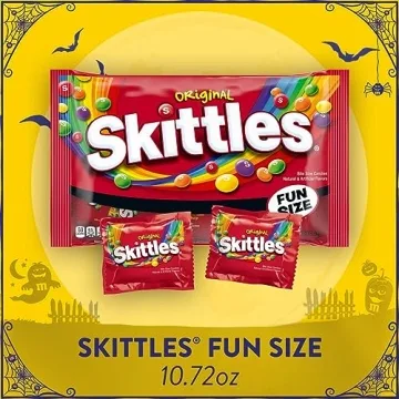 Delicious SKITTLES Fun Size Candy for Halloween Treats