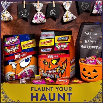 Delicious SKITTLES Fun Size Candy for Halloween Treats