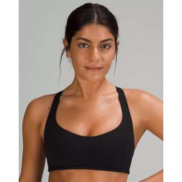 Lululemon Free to Be Wild Strappy Sports Bra Black (4)