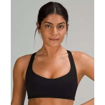 Lululemon Free to Be Wild Strappy Sports Bra Black (4)