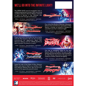 Immerse Yourself in the Ultraman Mebius Complete Series & 4 Movies
