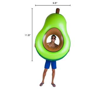Large Avocado Pool Float by BigMouth Inc. - Fun Summer Float