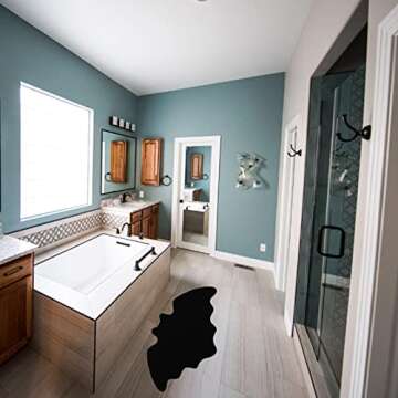 Bat Bath Mat - Gothic Decor for Spooky Home Aesthetics