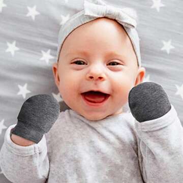 Newborn Baby Mittens - 6 Pairs Anti Scratch Essentials