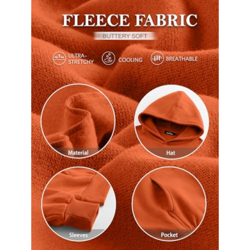 Trendy Oversized Hoodie for Women - Fleece Winter Pullover