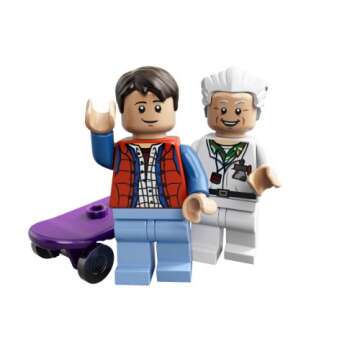 LEGO 21103 The Delorean Time Machine Building Set