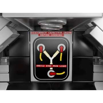 LEGO 21103 The Delorean Time Machine Building Set