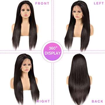 UMME 13x4 Lace Front Wigs Human Hair 150% Density