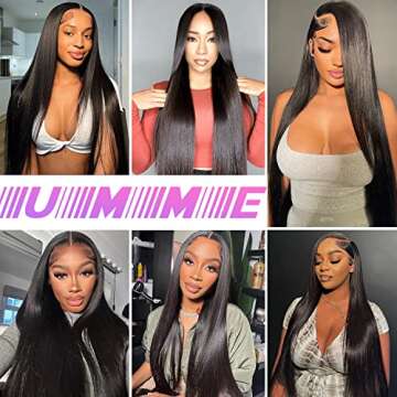 UMME 13x4 Lace Front Wigs Human Hair 150% Density