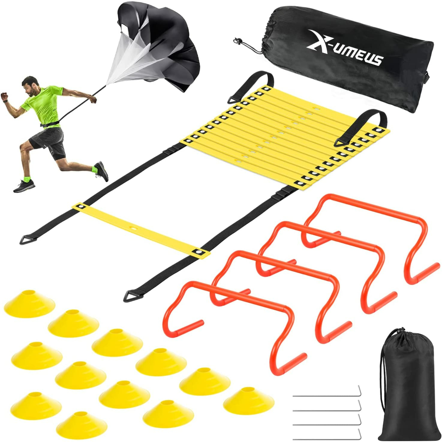 Agility Ladder Training Set for Sports Performance