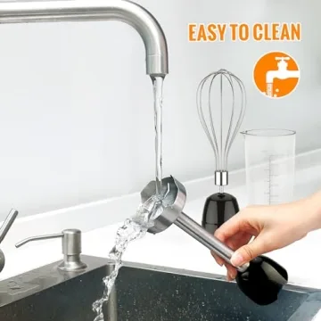 Immersion Blender 1100W - 5-in-1 Handheld Kitchen Tool