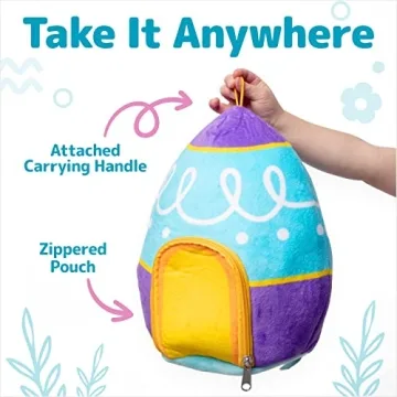 Easter Egg Plushie House Mini Stuffed Friends Gift