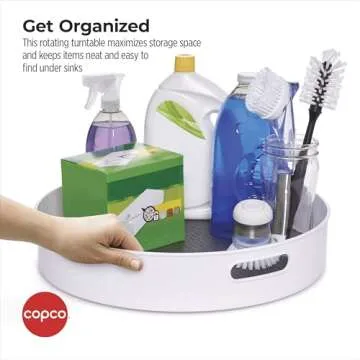 Copco 18-Inch Revolving Organizer for Home Storage