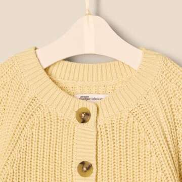 Amazon Essentials x Sofia Grainge Unisex Babies' Knit Playsuit, Butter Yellow, Newborn