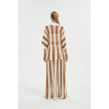 NIFTRIRY Stylish Women Cover Up Crochet Set for Summer