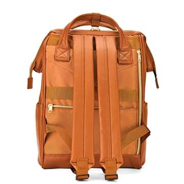 Kah&Kee Leather Backpack for Travel and Work