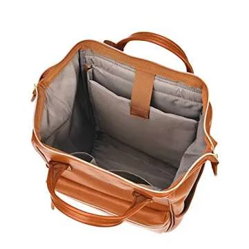 Kah&Kee Leather Backpack for Travel and Work