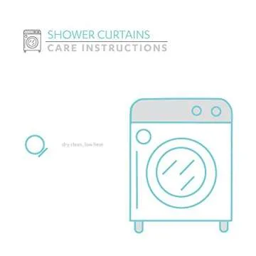 Lush Decor Darla Floral Shower Curtain - 72x72 Elegant Design