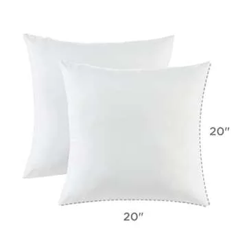 Codi Outdoor Pillow Inserts 20x20 Set of 2 Waterproof