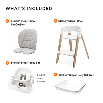 Stokke Steps Complete High Chair for All Ages - 5-in-1