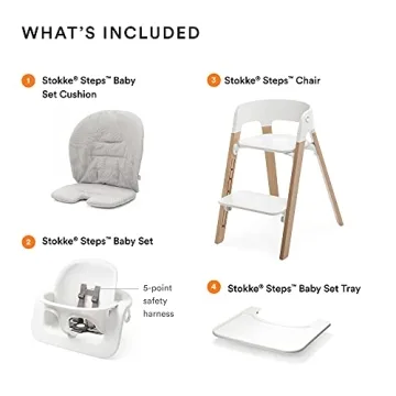 Stokke Steps Complete High Chair for All Ages - 5-in-1