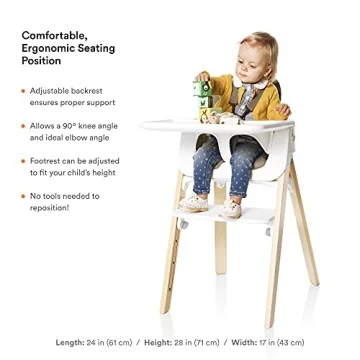 Stokke Steps Complete High Chair for All Ages - 5-in-1