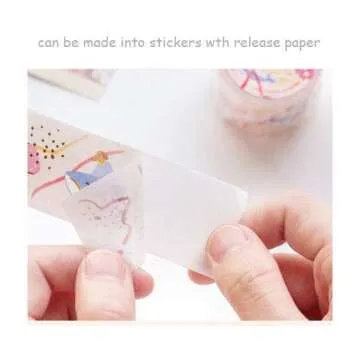 lovielf Gold foil Silver Animal Dove Black cat Bunny Floral Flower Cute Washi Tape | Set of 4 Rolls