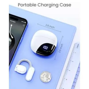 TAGRY Open Ear Bluetooth Headphones for 80Hrs Playtime