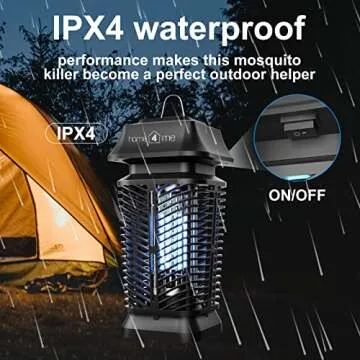 Home4me 20W Electric Mosquito Zapper for Indoor & Outdoor