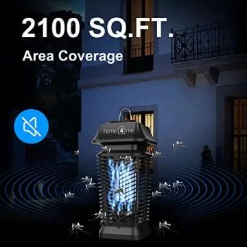 Home4me 20W Electric Mosquito Zapper for Indoor & Outdoor