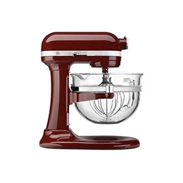 KitchenAid Stand Mixer with Glass Bowl for Cooking Enthusiasts