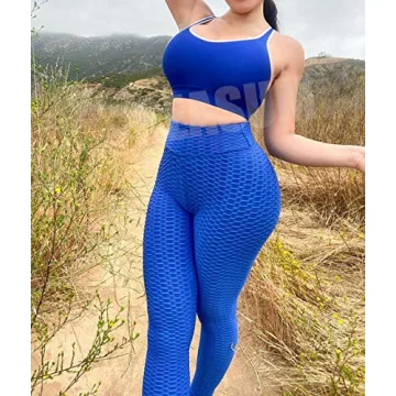 SEASUM Butt Lifting High Waisted Yoga Pants for Women