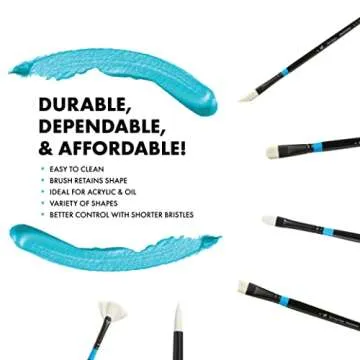 Princeton Aspen Series 6500 Fan Brush - Versatile Painting Tool