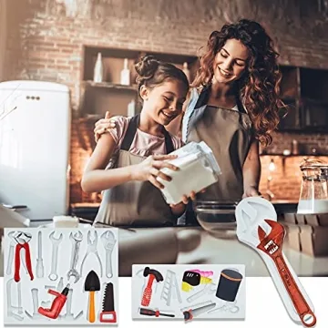 3-Piece Silicone Hand Tools Mold Set for Creative Baking