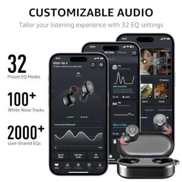 TOZO T10 Wireless Earbuds - Custom EQ & Long Battery Life