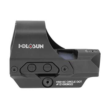Holosun HS510C Multi-Reticle Open Reflex Sight