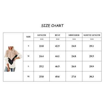 Saodimallsu Womens Oversized Batwing Sleeve Sweaters Chevron Color Block Slouchy Loose Knit Pullover Jumper Red