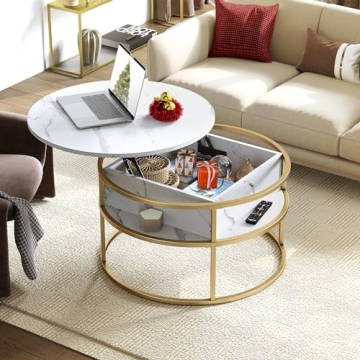 YITAHOME Lift Top Coffee Table for Modern Living