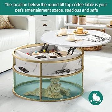 YITAHOME Lift Top Coffee Table for Modern Living