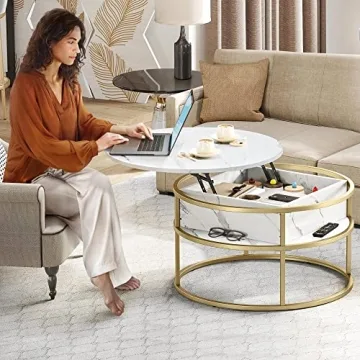 YITAHOME Lift Top Coffee Table for Modern Living