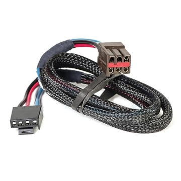 HUSKY TOWING Liners 31860 Flat Connector Custom Wiring Harness for Brake Controller