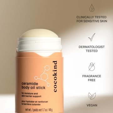 Cocokind Ceramide Body Oil Stick - Fragrance-Free Moisturizer