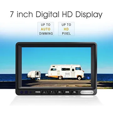 ZEROXCLUB Wireless Backup Camera System for RVs