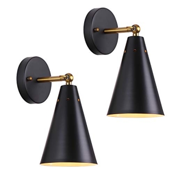 MWZ Modern Black Wall Sconces – Stylish and Versatile Lighting.
