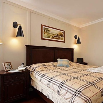 MWZ Modern Black Wall Sconces – Stylish and Versatile Lighting.