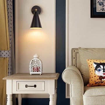 MWZ Modern Black Wall Sconces – Stylish and Versatile Lighting.