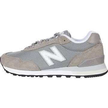 New Balance Women's 515 V3 Classic Sneaker, Marblehead/Nb White/Silver Mink, 7