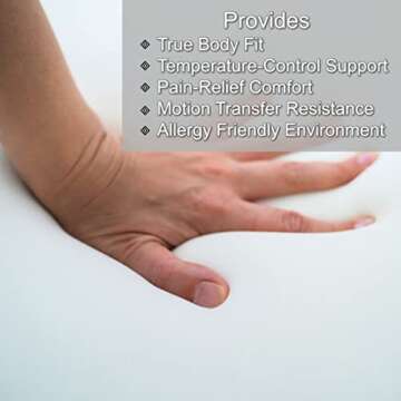 Better Habitat SleepReady Portable Floor Bed | 3 inch 100% CertiPUR-US Memory Foam | Twin, Single | Sleeping Pad, Camping Mattress | Roll Out, Foldable, Waterproof Cover, Travel Bag | 1 yr Warranty